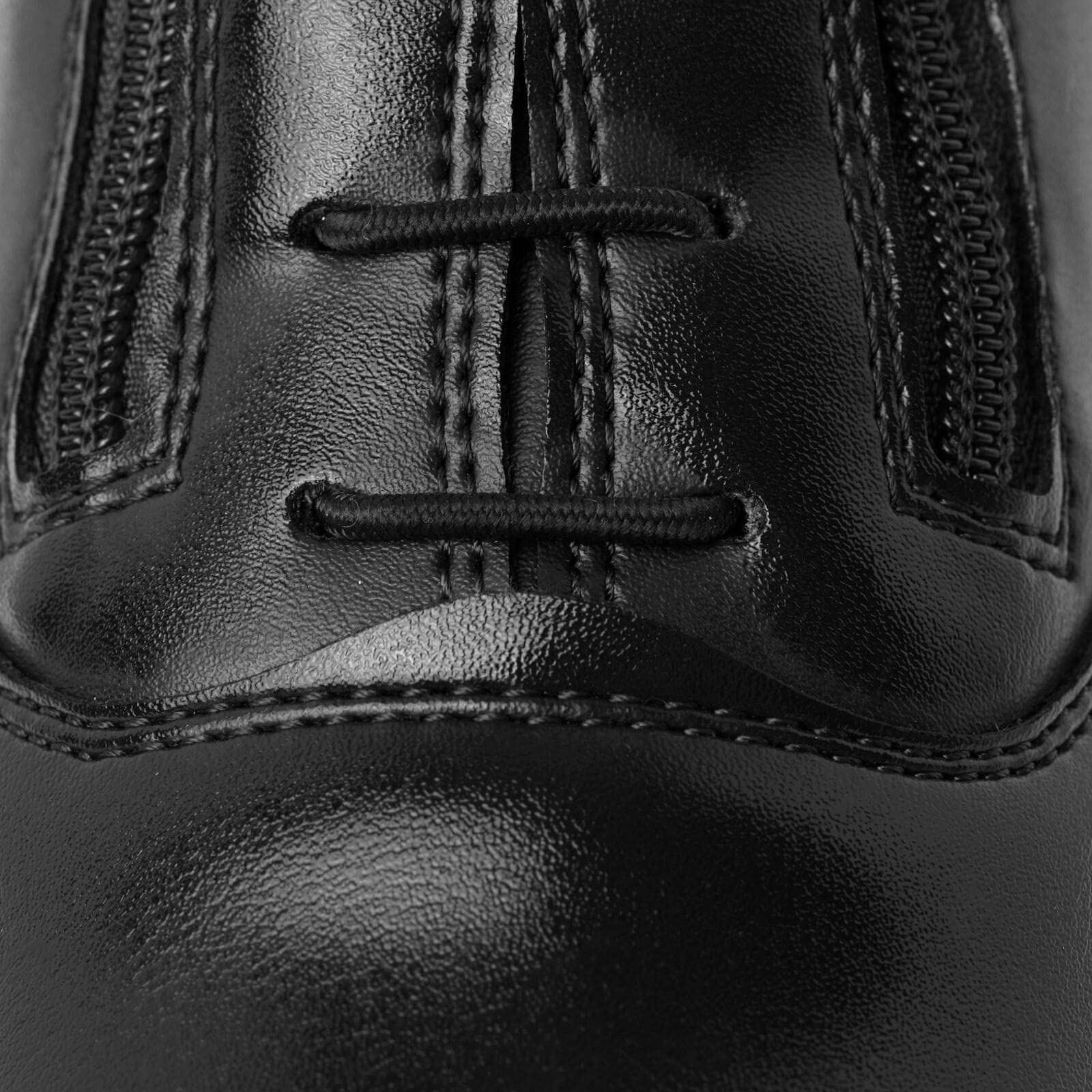 HORZE Kingston Jodphur Bottines d'équitation pour femme avec double fermeture éclair