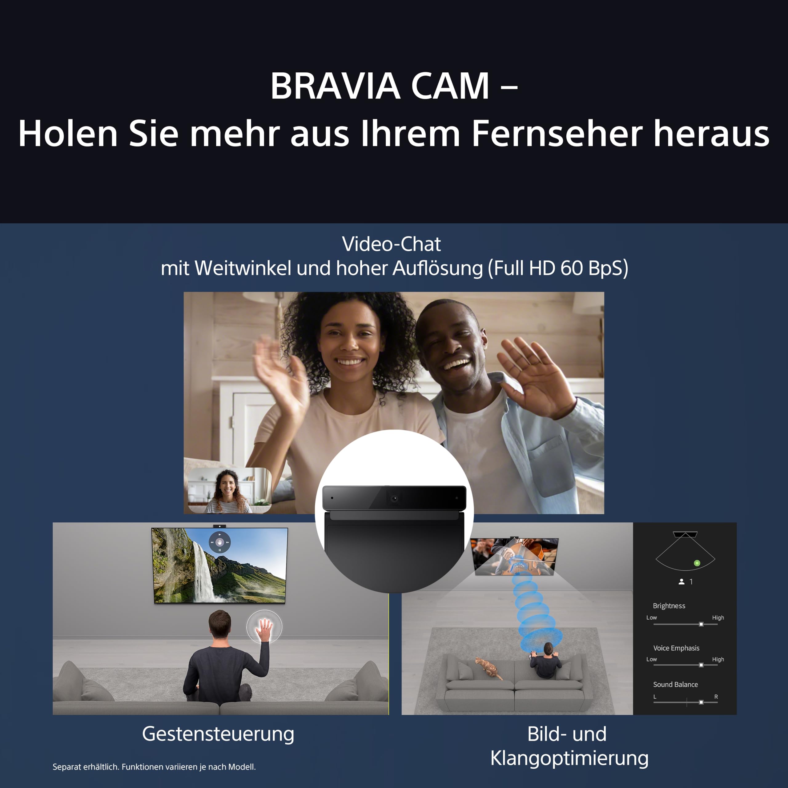 Sony BRAVIA 8 OLED 65 Pouces 4K HDR Google Smart TV |Fonctions Gaming PlayStation 5, IMAX Enhanced, Dolby Vision Atmos, Chromecast, Apple AirPlay, 120Hz 65XR80
