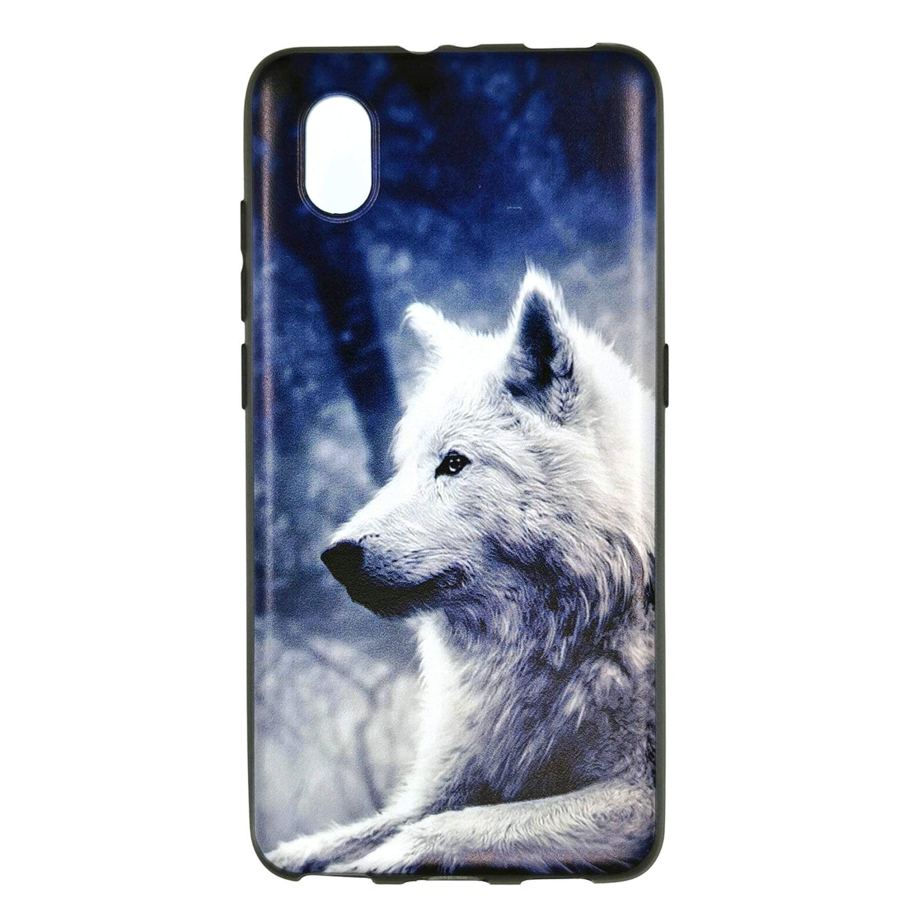 OujietongCase for Alcatel Apprise Glimpse Volta 5002R Case TPU Soft Cover Lang