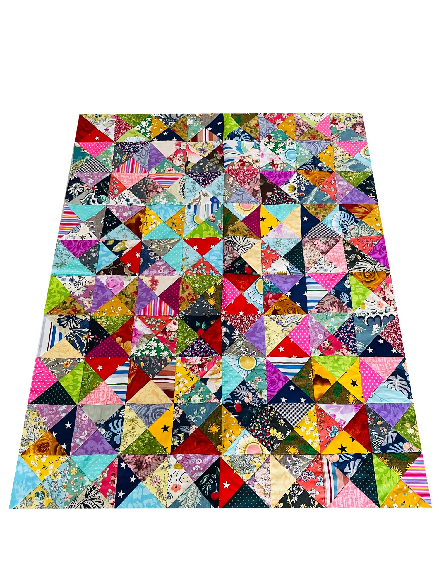 LUMANSUO 50 szt. 20 x 20 cm bawełniana tkanina do pikowania kwadraty gruba ćwiartka wiązki tkaniny do samodzielnego wykonania patchworku, kwiatowy