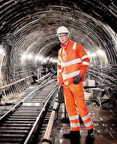 Miniatura 4 de Mascot Bunbury Hi-Vis Chaqueta 16909-860 - Safe Light Hombres S Hi-Vis Naranja, Naranja (Hi-Vis Orange)