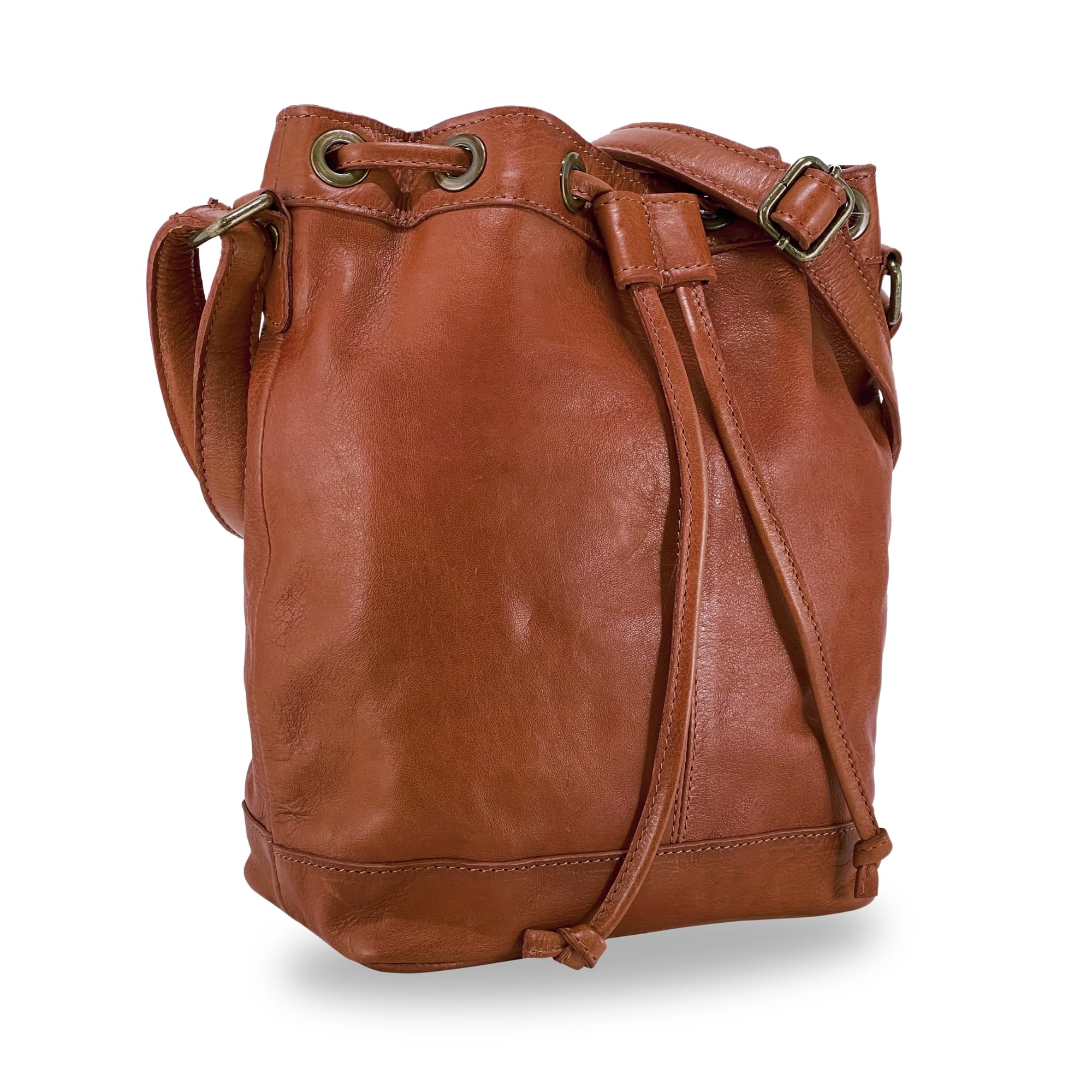 Gusti Umhängetasche Leder- Ivy Damen Umhängetasche Leder Schultertasche Handtasche Beutel Tasche Ledertasche Leder