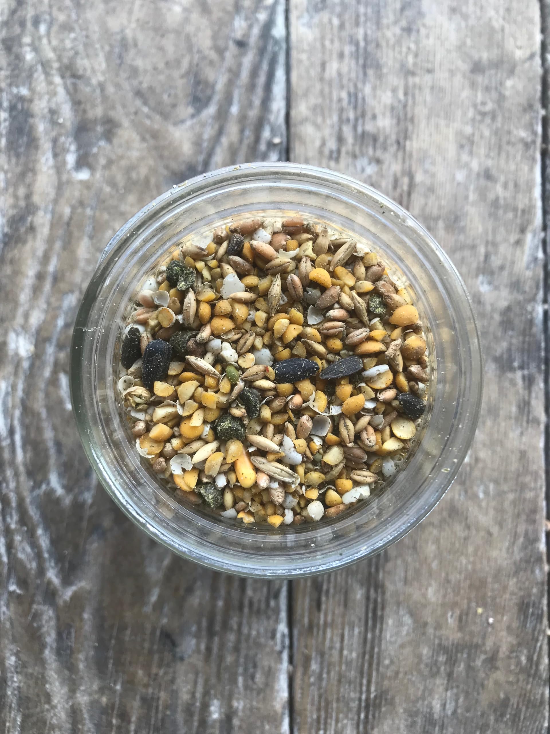 Alimento Integral para Gallinas Ponedoras Y Patos, Sin Soja Ni Maíz, Sin OMG (16%) - Incluye Aceites Esenciales, Hierbas, Conchas De Ostras, Minerales Vitales Y Omega 3, 4.5 Kg
