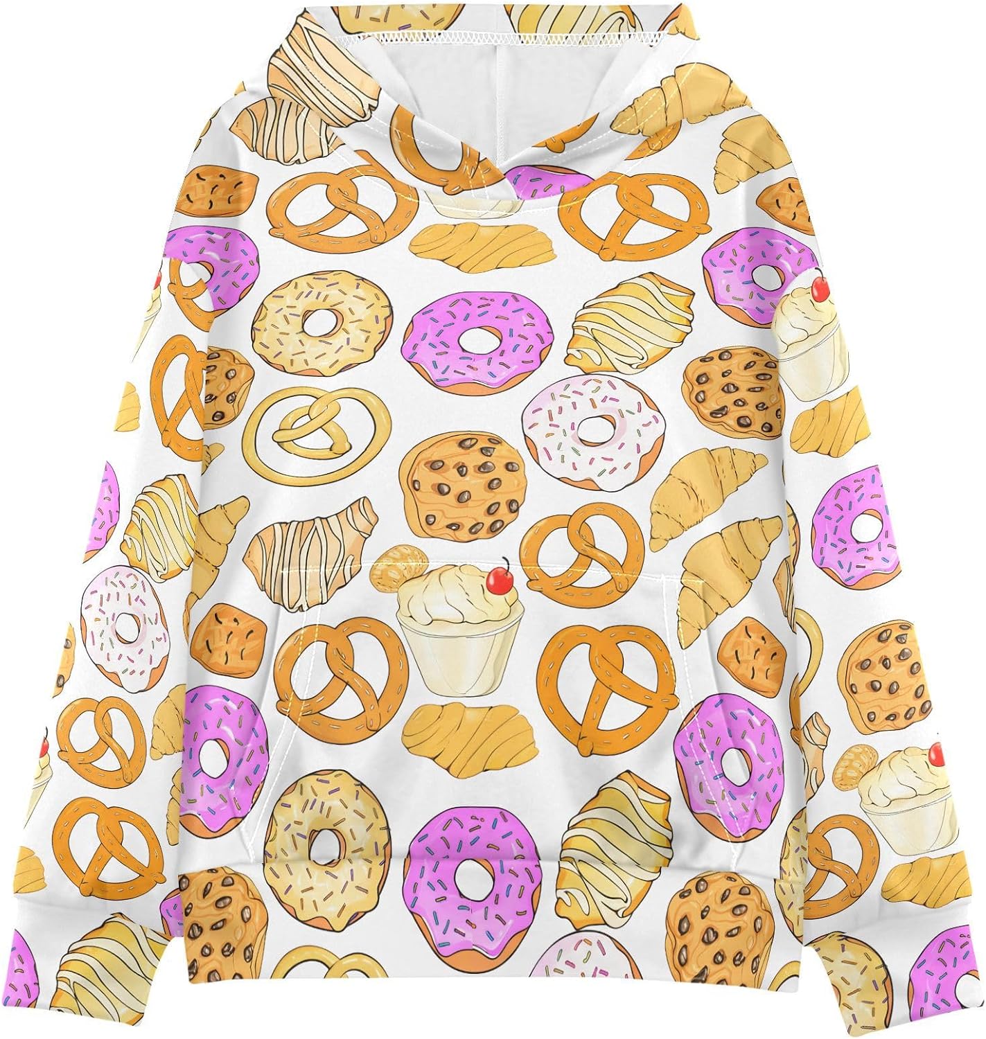 Baked Cookies Toddler Girls Pullover Hoodie Sweatshirt 4-14Y 202c1858