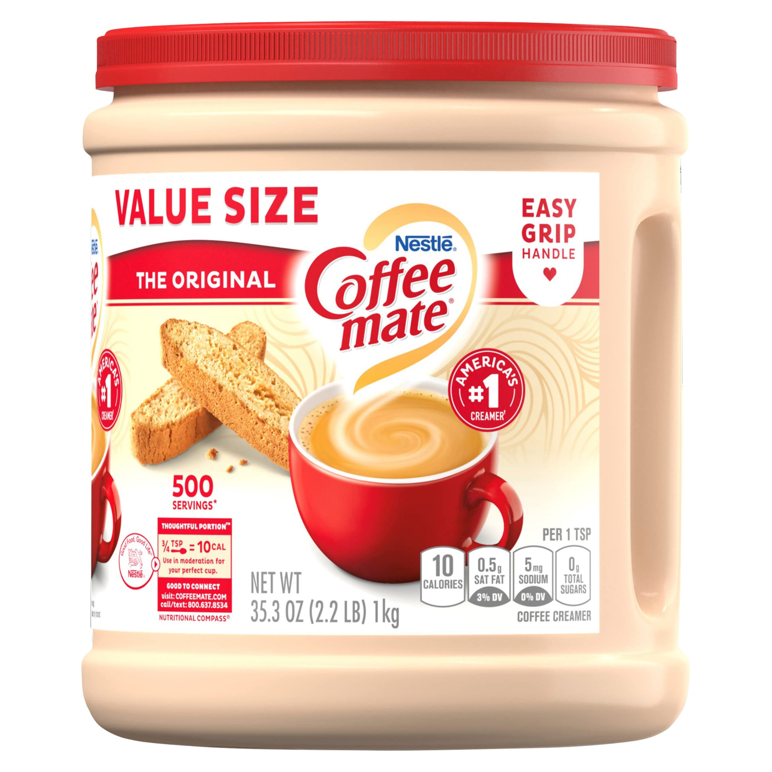 COFFEE MATE The Original Powder Coffee Creamer 35 3 Oz Canister Non-dairy Lactose Free Gluten Free Creamer Pack — view 13
