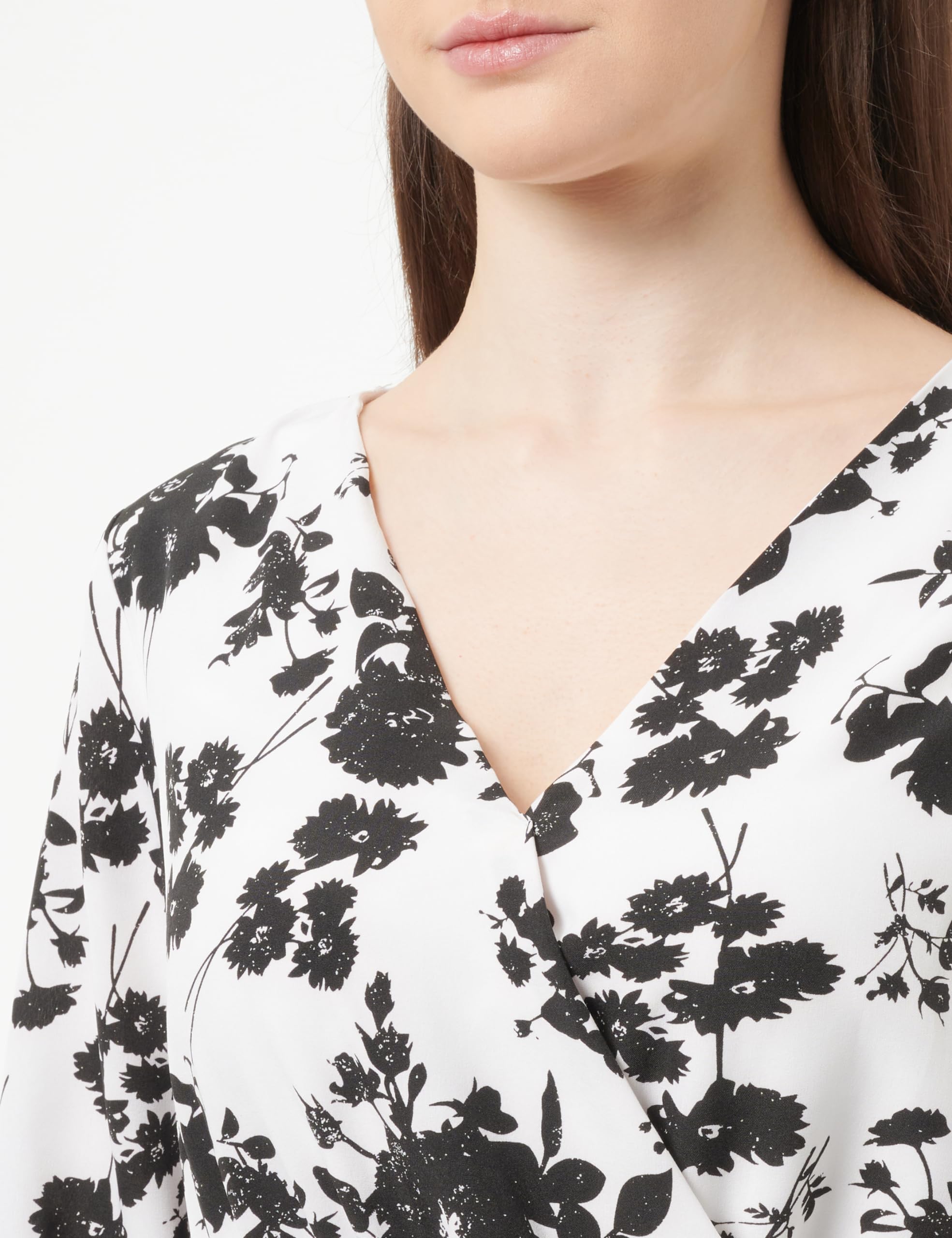nascita Abito Midi con Stampa Floreale NAN Donna