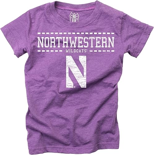 Miniatura 88 de Wes and Willy NCAA - Camiseta mezclada S/S para niñas