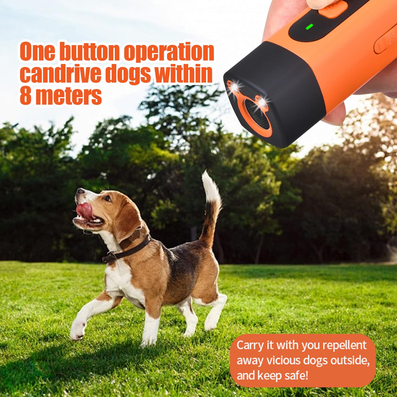 Anti Barking Devices, Dog Barking Deterrent Devices with HD Display and LED Flashlight, Suitable for Training to Improve Bad Behavior - Image 3