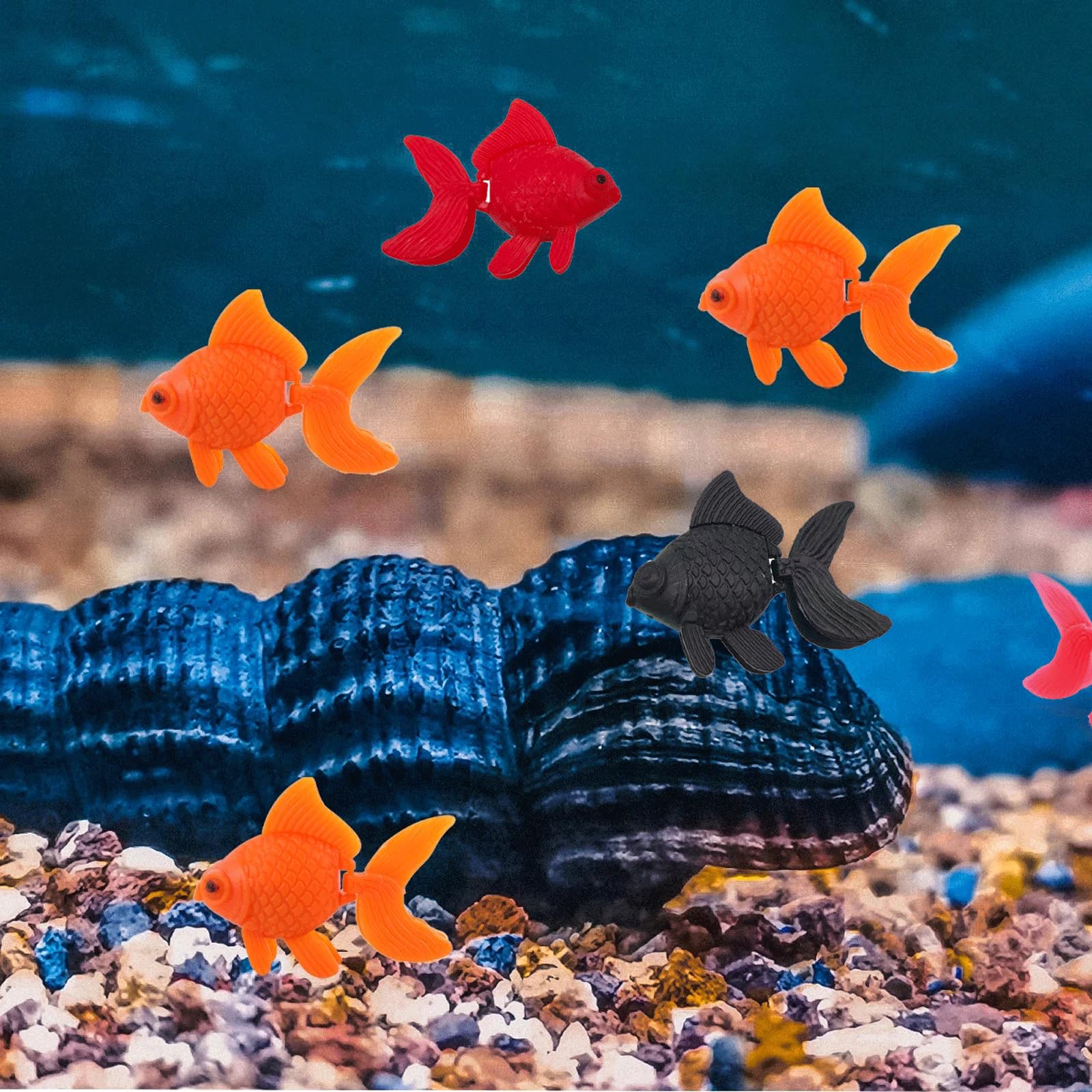 Amazon.co.jp: 16個 フェイク水族館魚 水槽装飾 魚のボウル用フェイク