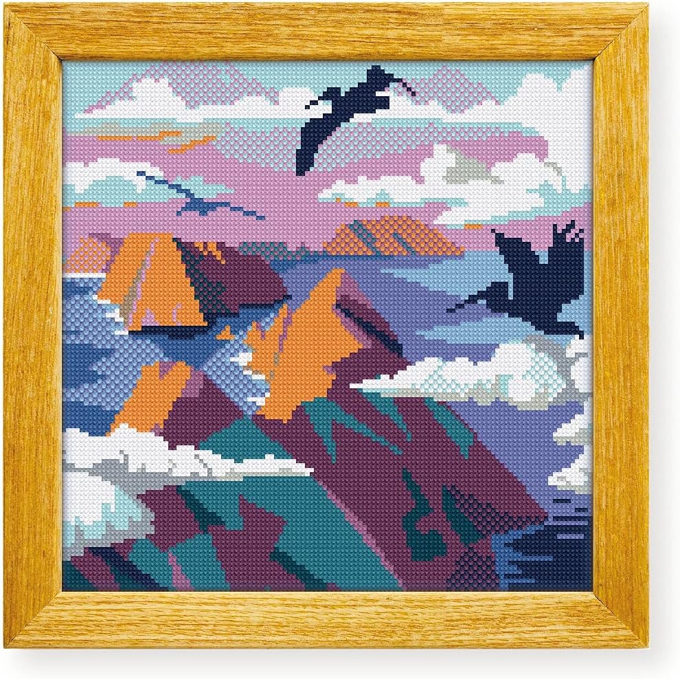 Awesome Pattern Studio Channel Islands National Park DS1079, Diamond Painting Kit, Diamond Art Kits for Adults, Full Drill 5D Diamond Dots Kits. All Items Included.
