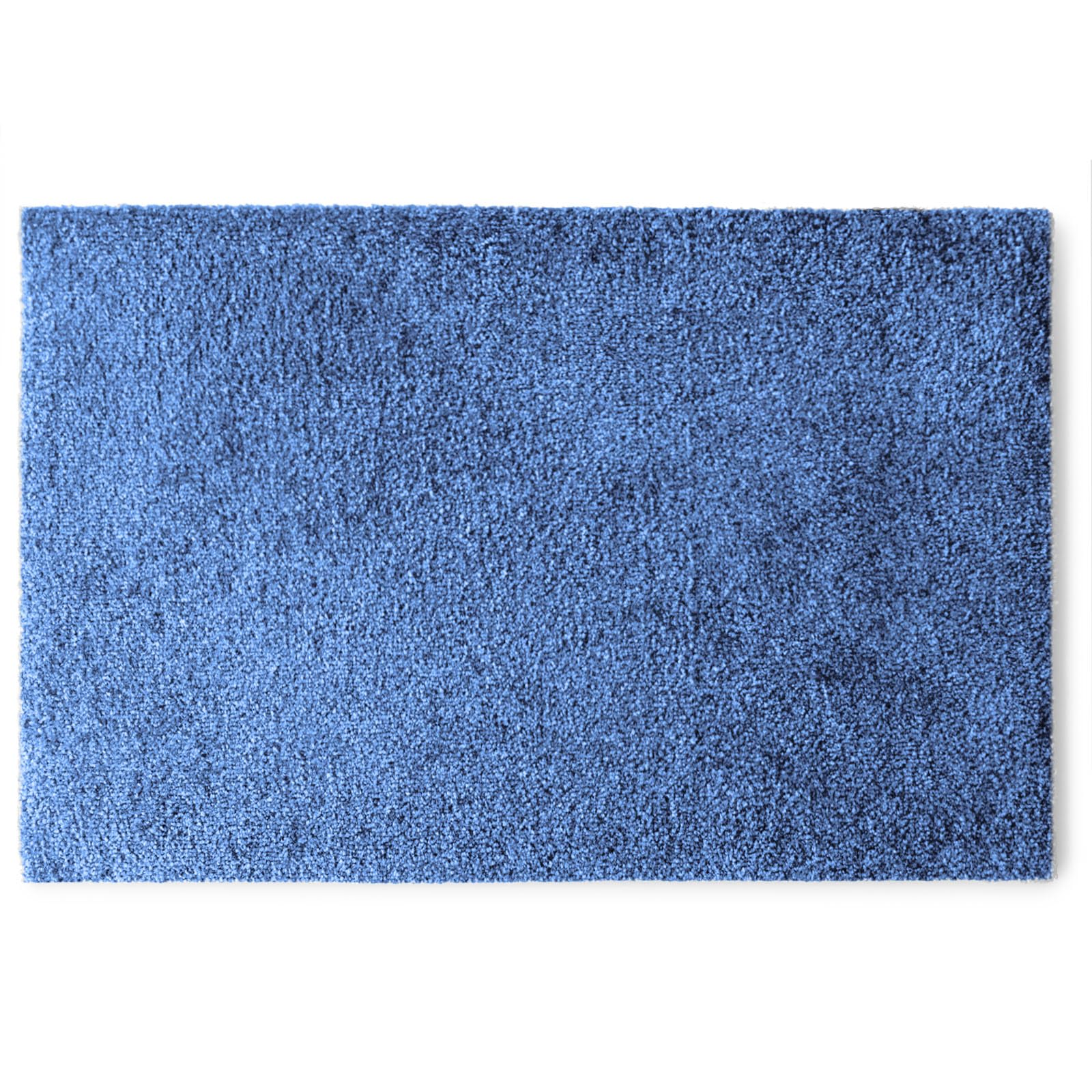 Floordirekt Blue Domenico Dirt Trapper Mat, 50 X 80 Cm, Door Mat, Doormat, Entrance Area, Door Mat, Washable, Sold By The Metre,