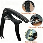 Capo,Guitar Capo, Ukulele Capo,Trigger Capotastos for Acoustic Electric Guitars and Ukulele