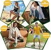 Clogs de cocodrilo divertidos para hombre y mujer, para jardín y trabajo, ligeros y transpirables 3