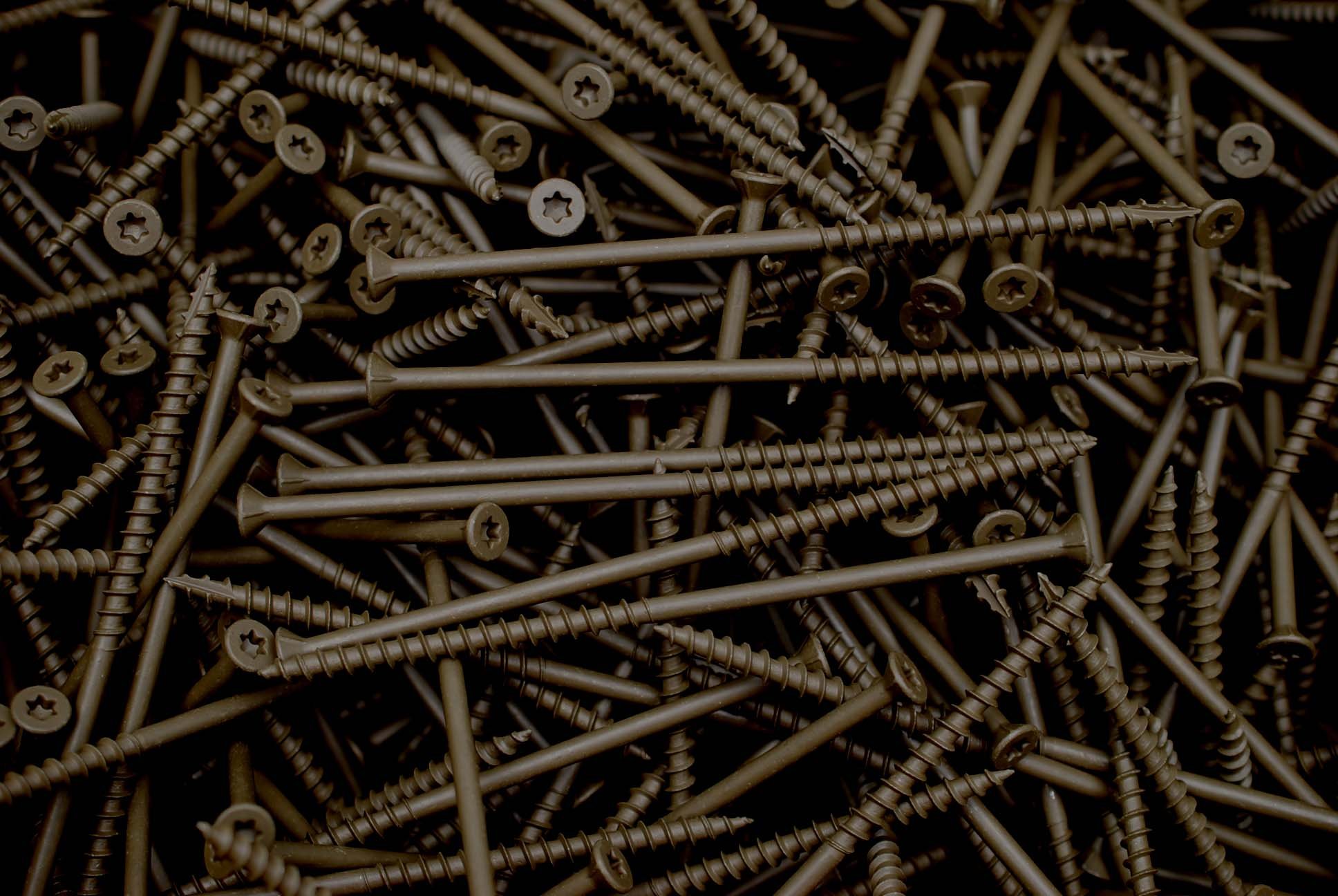 Lexar Industrial (100) Torx T25 Star Flat Head 10 x 5 Deck Screw ACQ Lumber Wood Type 17