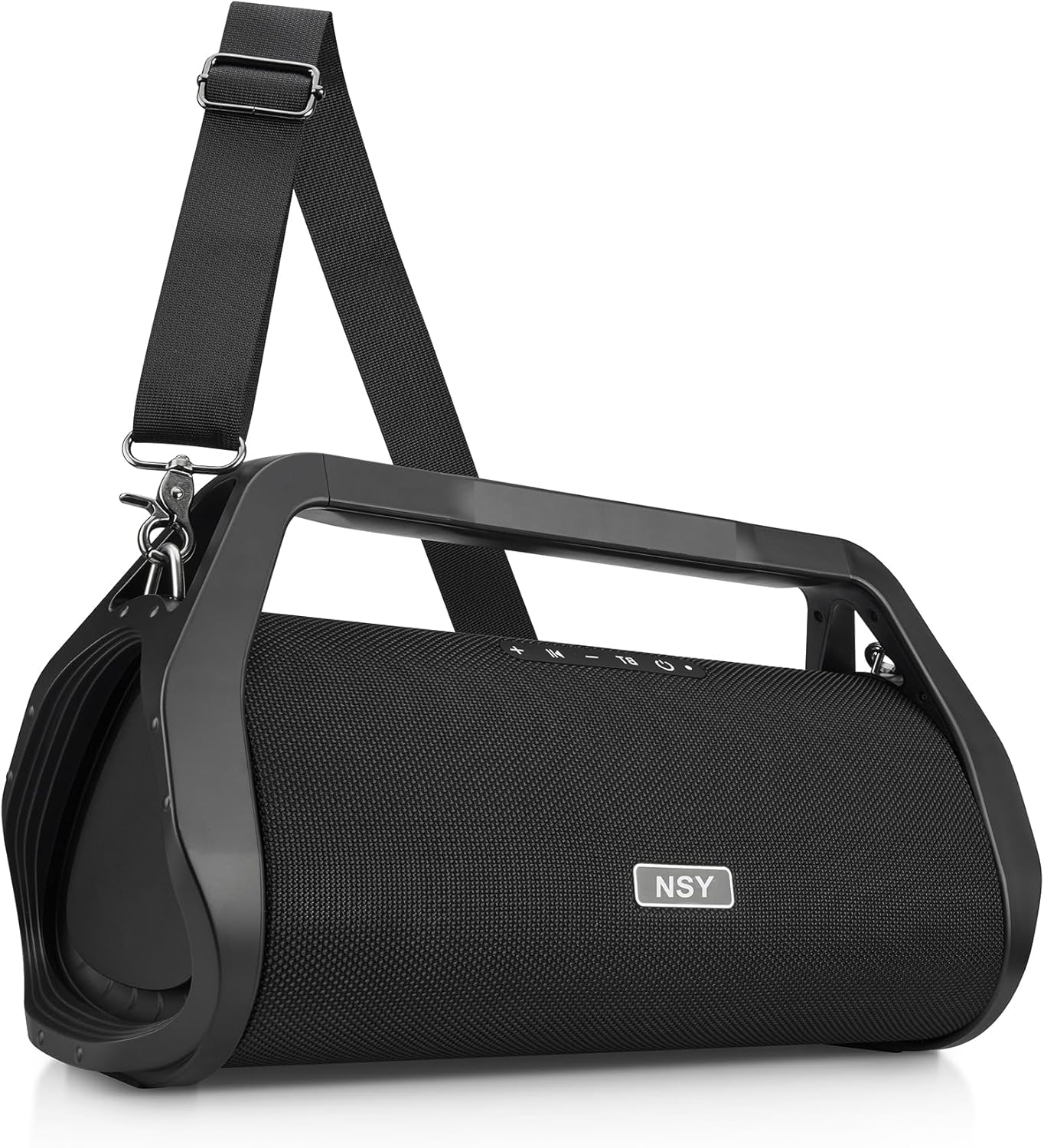 Portable Bluetooth Boombox Speaker, Max 120W Waterproof Wireless Outdoor Loudspeaker, Punchy Bass, 24H Playtime, TWS Paring, Ideal for Beach, Pool Parties, Camping, Travel - Image 1 of 9