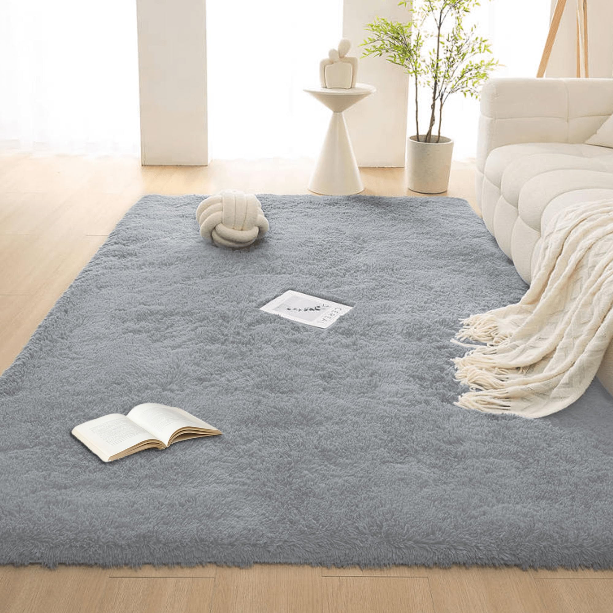 Tapis de salon moelleux antidérapant pour sécuriser vos sols