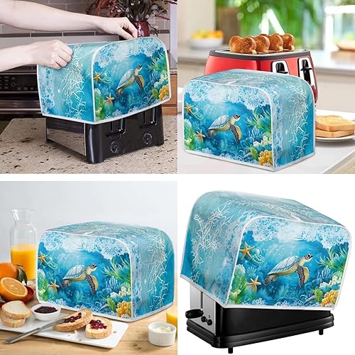 Vista 106 de doginthehole Lindos elefantes decorativos para electrodomésticos pequeños, juego de cubiertas de protección de huellas dactilares para cocina
