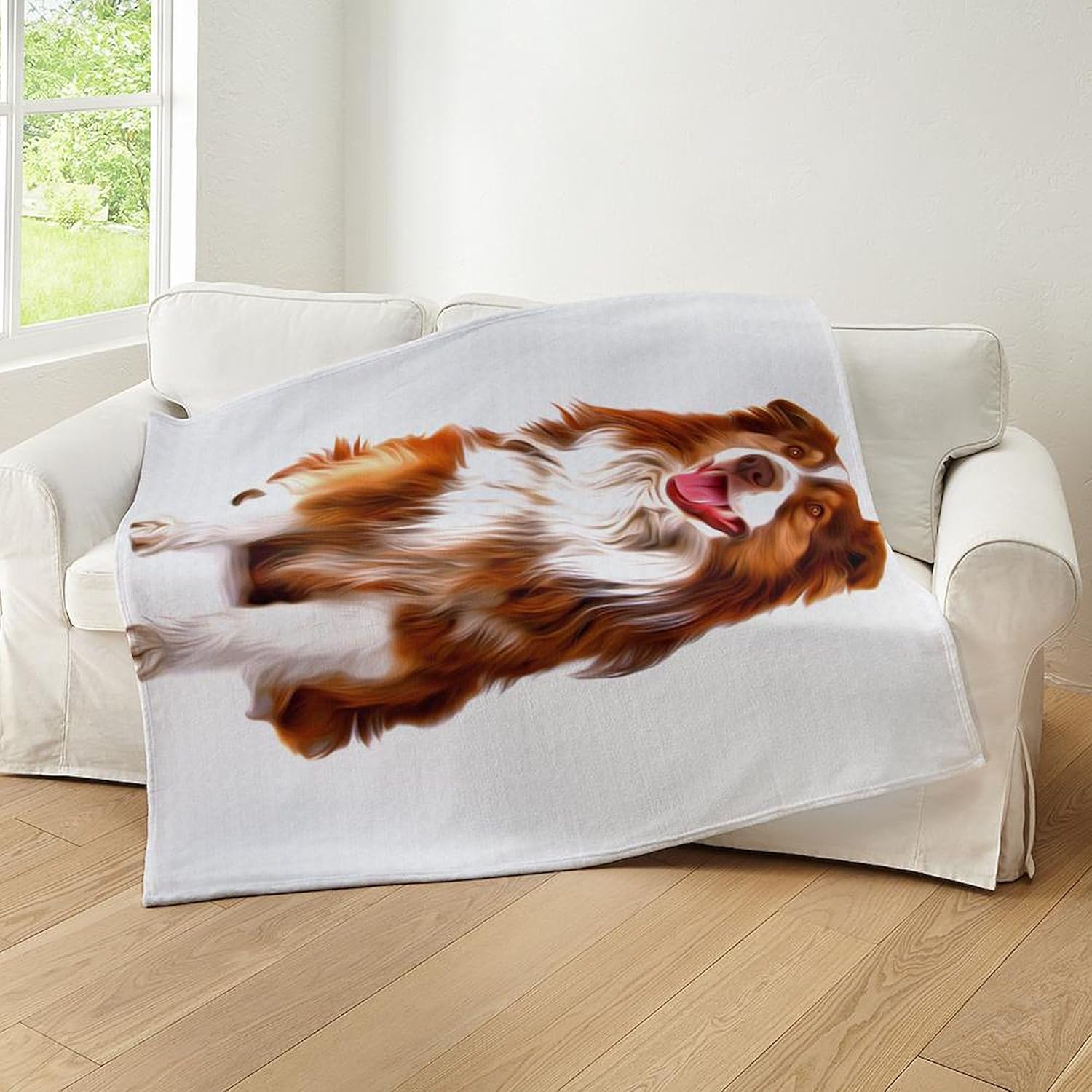 CafePress Aussie Throw Blanket Super Soft Fleece Plush Throw Blanket, 60"x50"