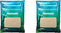 Vista 9 de LANDEN Namale - Arena para acuario, 2 L (aprox. 7 libras), arena súper natural para paisajismo de acuarios, arena cosmética para peceras, sustrato