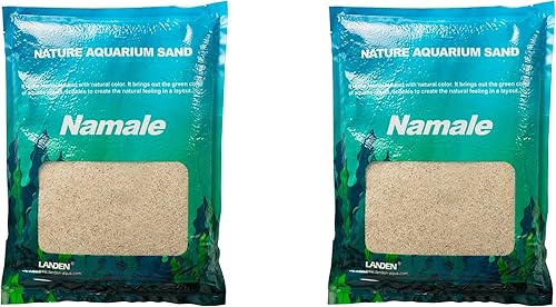 Miniatura 9 de LANDEN Namale - Arena para acuario, 2 L (aprox. 7 libras), arena súper natural para paisajismo de acuarios, arena cosmética para peceras, sustrato