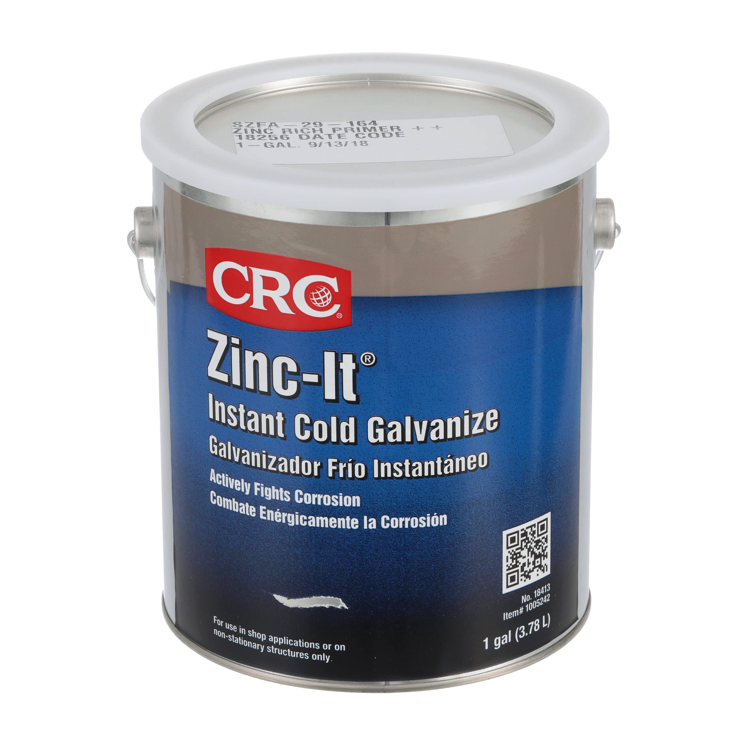 Buy CRC ZincIt Instant Cold Galvanize Zinc Rich Galvanize Coating