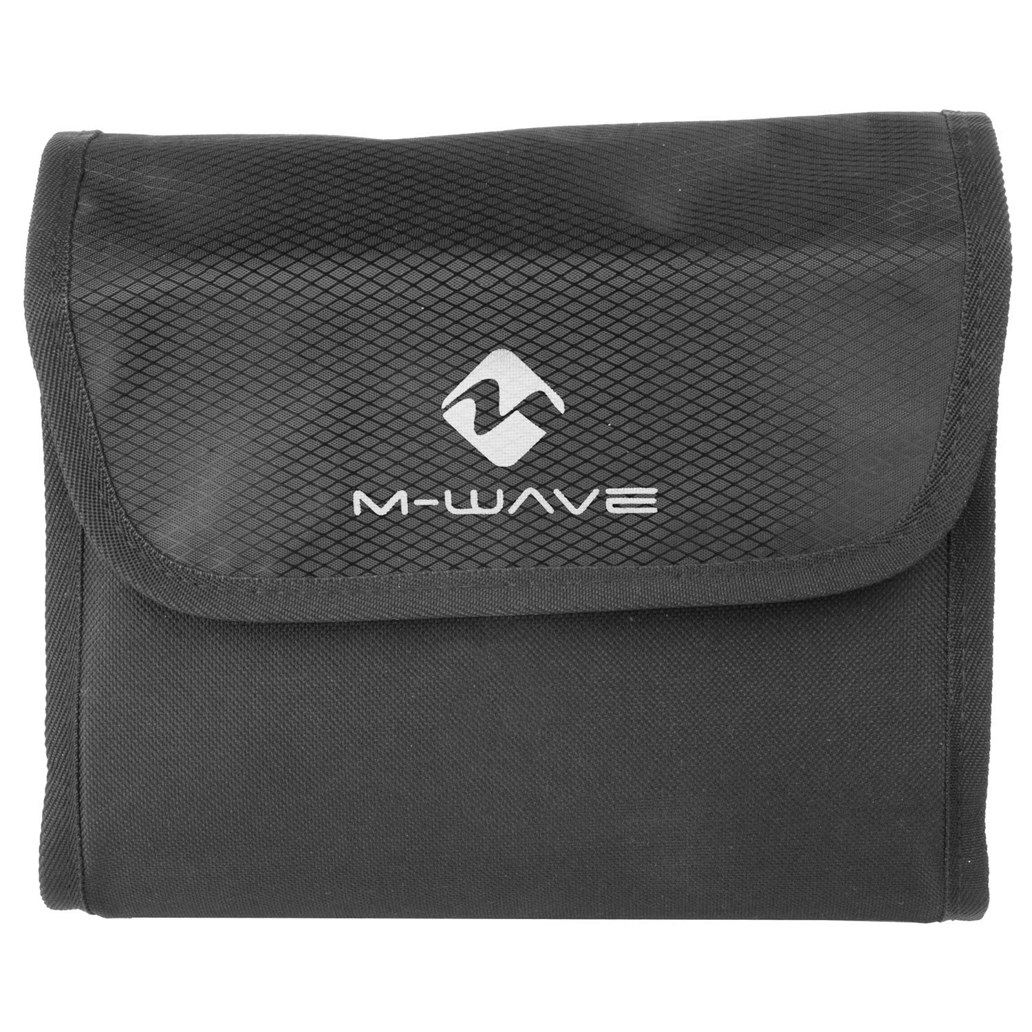 M-Wave Utrecht Travel Eco Handlebar Bag, Black, 220 x 160 x 100 mm (LxHxW)