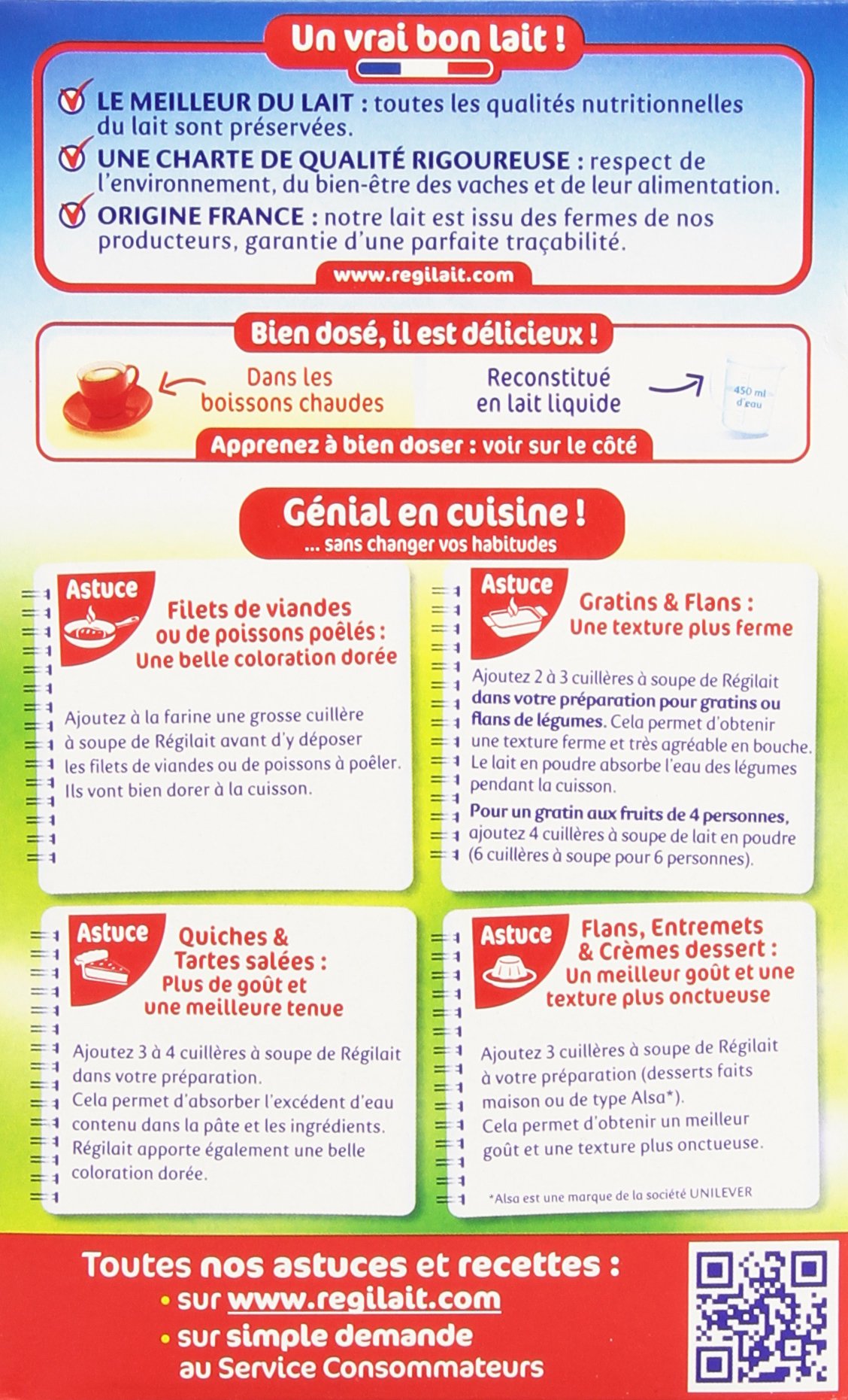 Regilait Leche en polvo entera 300 g