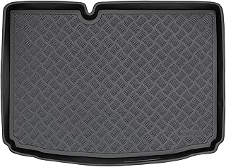 SMK Boot Protection Mat Boot Mat Suitable for Skoda Fabia III 2014-2021 Durable Boot Mat for All Seasons Protects Against Dirt and Dirt