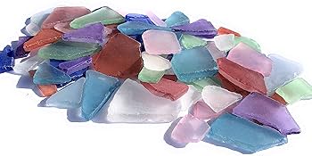 Sea glassさま　専用 Seaglass recycled wave glass plate, set of 4 - Terrestra