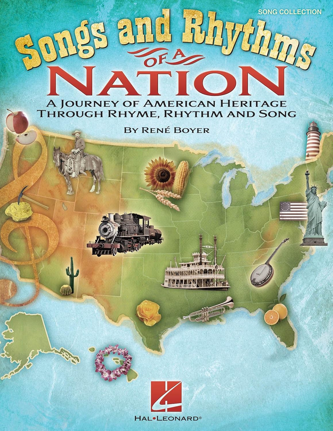 Songs and Rhythms of a Nation Songbook | American Heritage Folk Music Sheet Music Collection for Classroom Learning | Patriotic and Traditional Song Resource with Activities for Teachers and Students