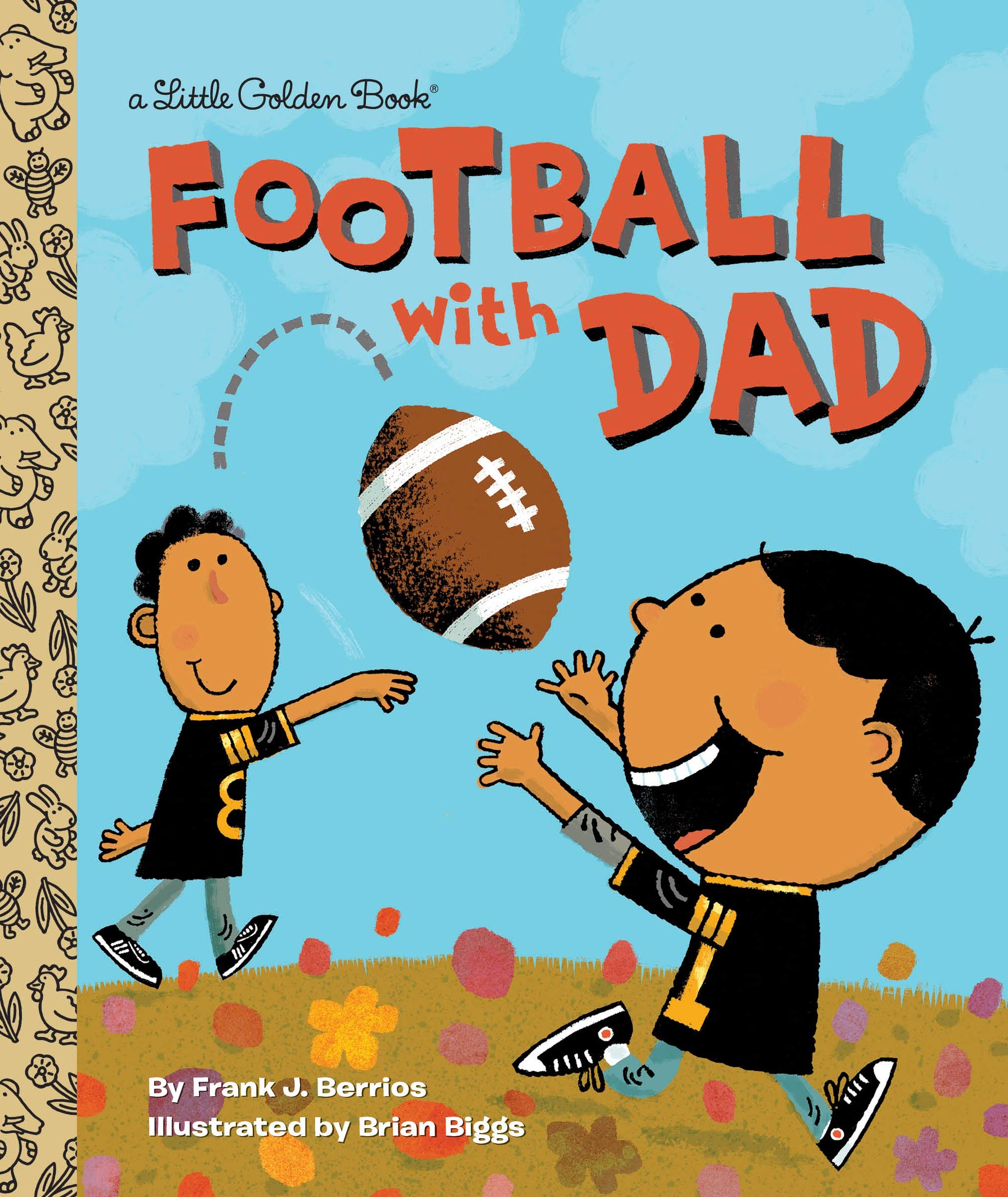 Football with Dad: A Book for Dads and Kids (Little Golden Book)