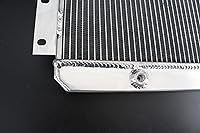 Vista 5 de Radiador de aluminio completo de 3 filas para 1958-1984 1959 1960 Toyota Land Cruiser FJ40 FJ45 6CYL 3.9 4.2 modelos, plata.