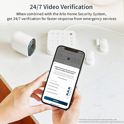 Miniatura 9 de Arlo Cámara Pro 5S 2K Spotlight, paquete de 2, cámaras de seguridad inalámbricas para exteriores, WiFi de doble banda, visión nocturna a color,