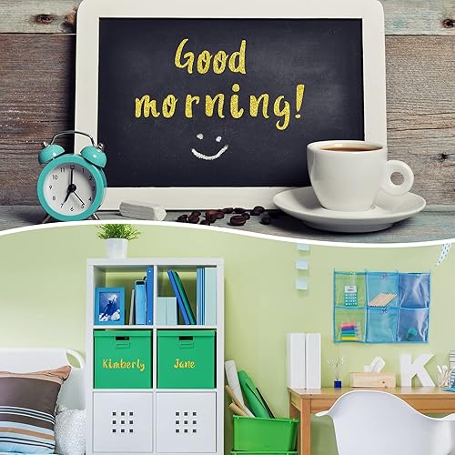 Miniatura 5 de 576 piezas de 8 hojas de calcomanías de letras de graduación, letras de vinilo autoadhesivas, calcomanías de números del alfabeto, calcomanías para