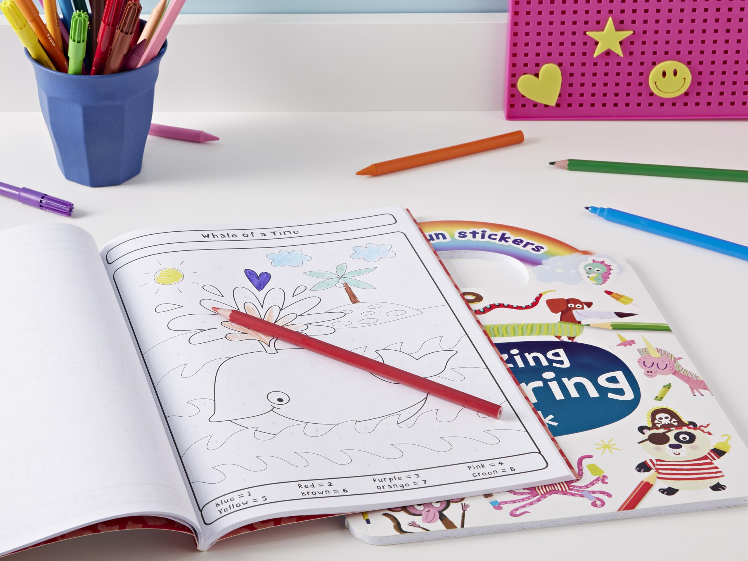 BIC Kids Viso - 12 Pennarelli Per Colorare Con Punta Pennello E Cappuccio Ventilato - Inchiostro Lavabile - Ideali Per Scuola E Disegno - 2