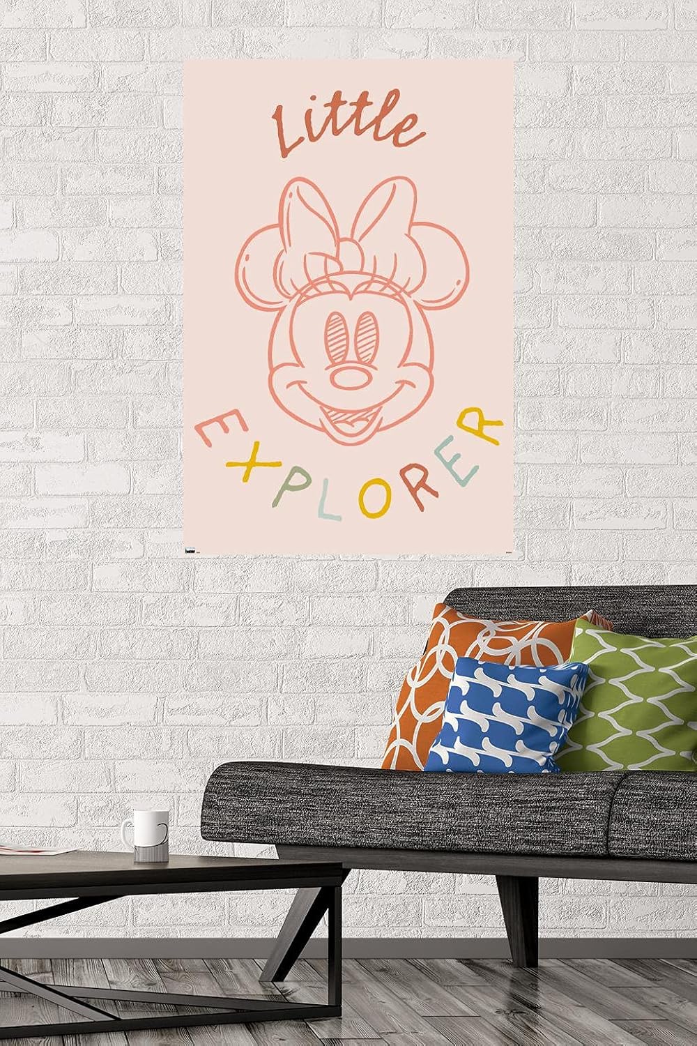Trends International Disney Minnie Mouse - Little Explorer Wall Poster, 34L x 22.4W, Premium Unframed Version image 2