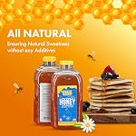 JAY'S CHOICE Honey (2 kg), All Natural 100% Pure Canadian, Unpasteurized Liquid Honey, Sweet & Delicious, Premium Superfood for Nourishing Wellness, Perfect for Breakfast, Baking & Desserts