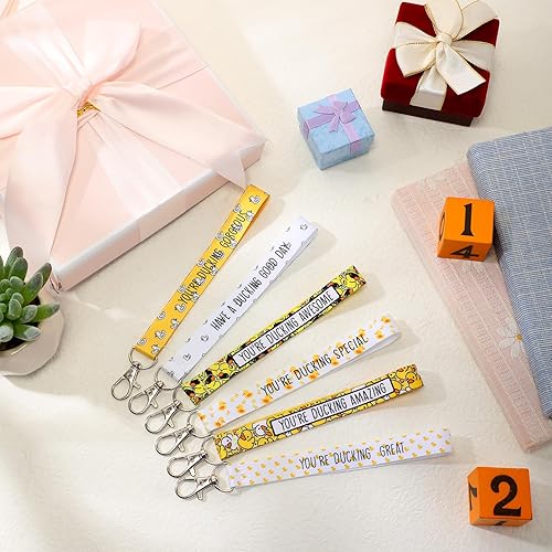 Miniatura 5 de 36 cordones de muñeca para llaves, inspirador, lindo cordón de muñeca, regalo para empleados, regalo para compañeros de trabajo, regalo de