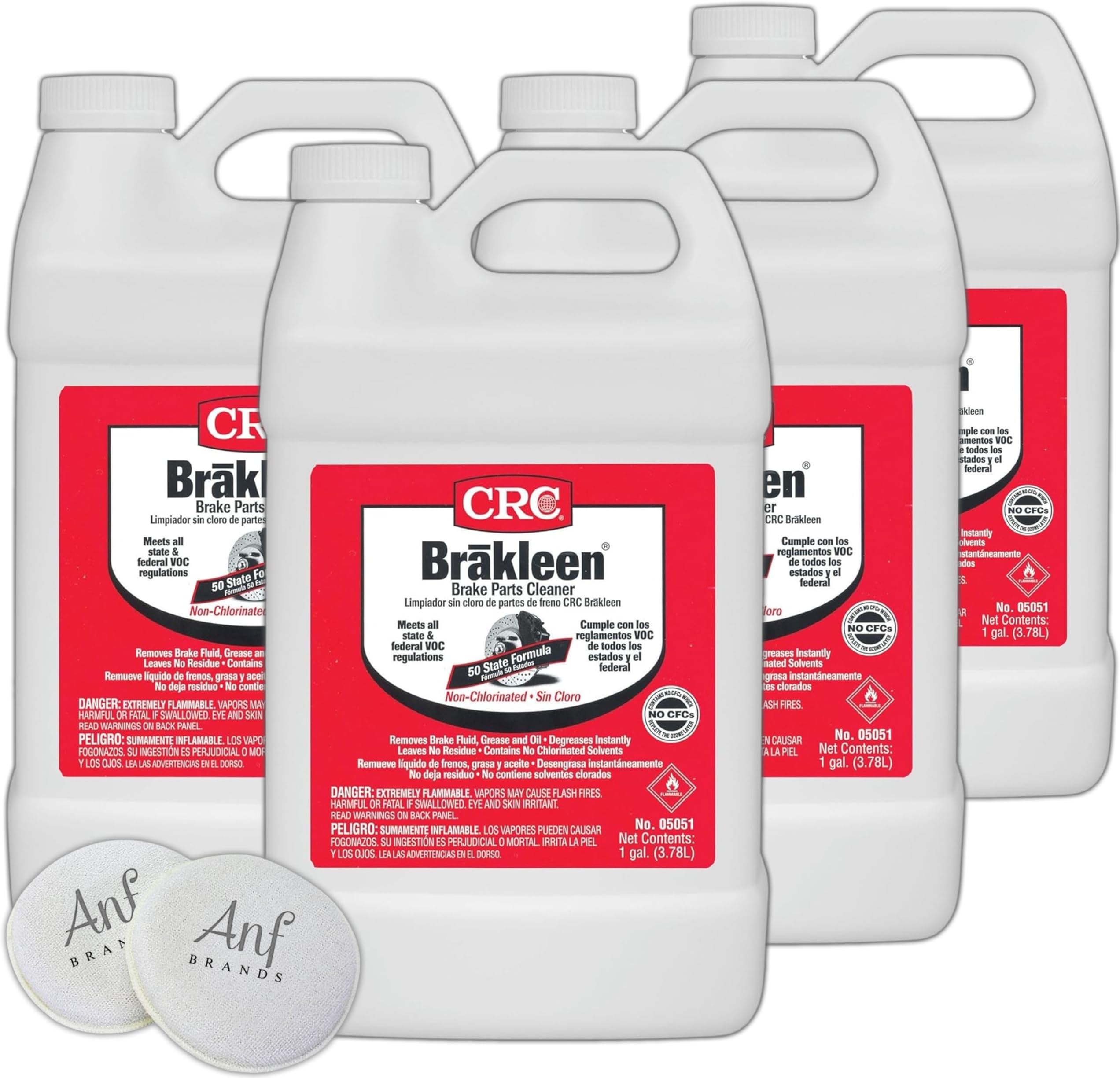 ANF BRANDS (4 Gallons) NonChlorinated Brake Parts