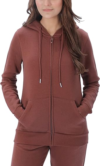 ladies hooded sweatshirt jacket