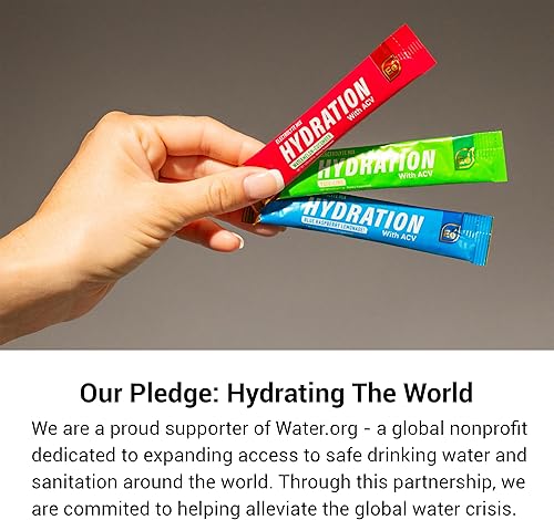 Miniatura 6 de Essential Elements Paquetes de polvo de hidratación - Paquete variado - Paquetes de electrolitos en polvo sin azúcar - con ACV y vitamina C - 48