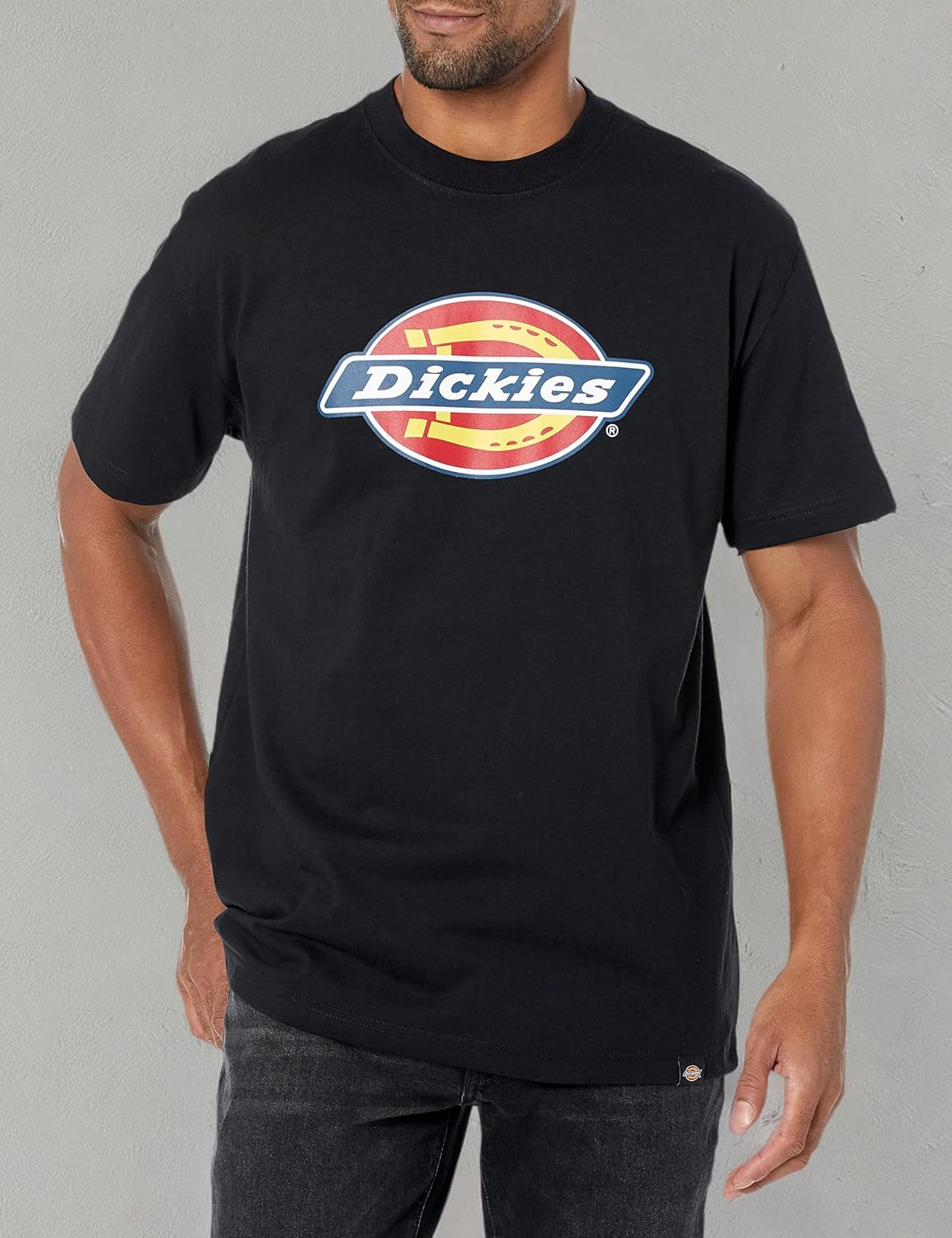 Dickies Mens Short Sleeve Tri-Color Logo Graphic T-Shirt - Image 2
