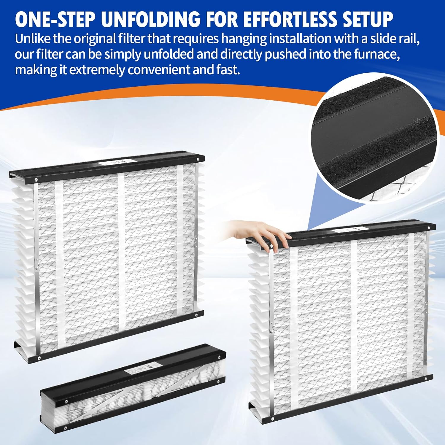 410 Replacement Air Filter Compatible with AprilAire Whole House Air Purifiers Models 1410 1610 2410 2416 3410 4400, 16x25x4 Inch MERV 11 HVAC Furnace Filter, 2 Pack