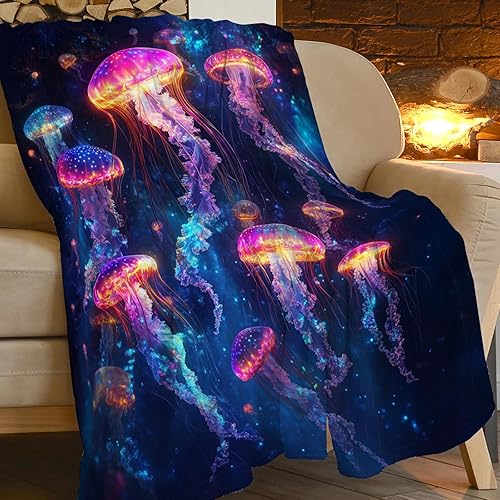 Manta de regalo para niñas y mujeres, manta de franela de vellón suave y ligera para decoración de cama, sofá, 50 x 40 pulgadas