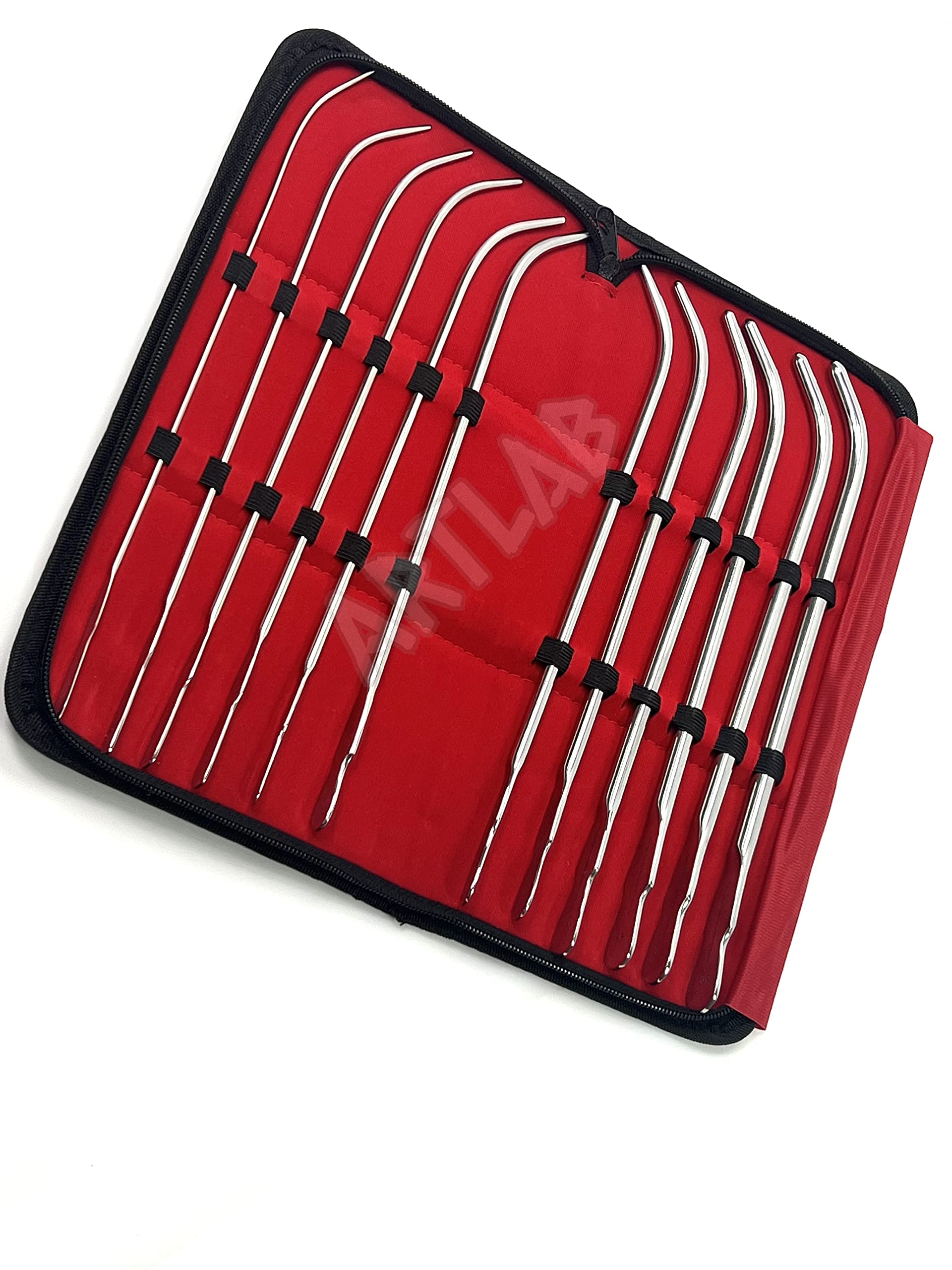 Artlab-German Stainless Bakes Rosebud Sounds Dittel Sounds Pratt Sounds Van Buren Sounds Set Stainless Steel (Van Buren Set of 12)