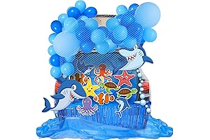 Shark Trunk or Treat Car Decorations