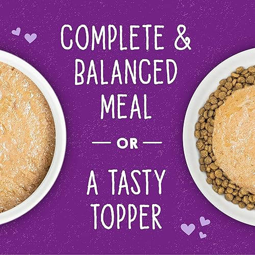 Miniatura 8 de Stella & Chewy's Carnivore Cravings Purrfect - Alimento húmedo para gatos sin granos, rico en proteínas, receta de atún y calabaza, (latas de 2.8