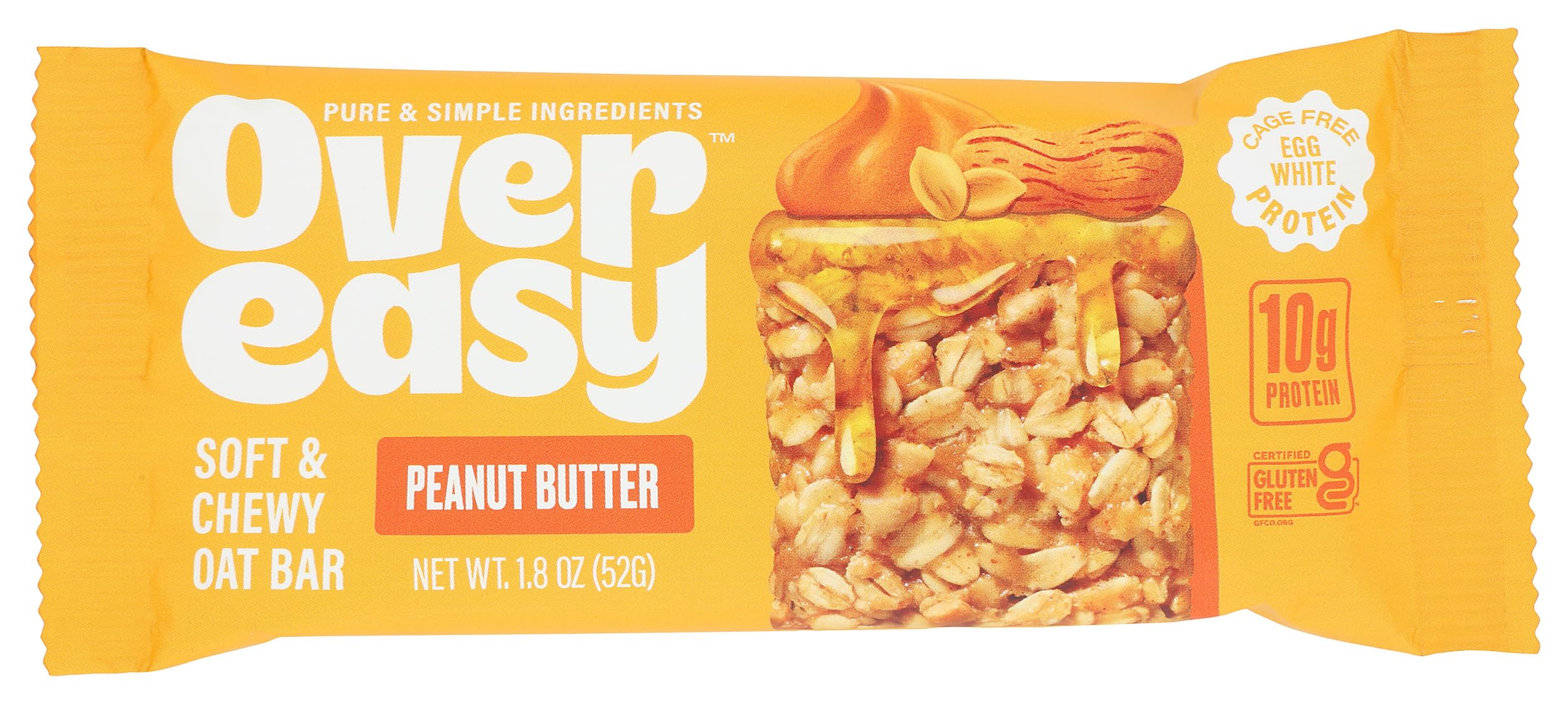 Over Easy Peanut Butter Breakfast Bar, 1.8 Oz