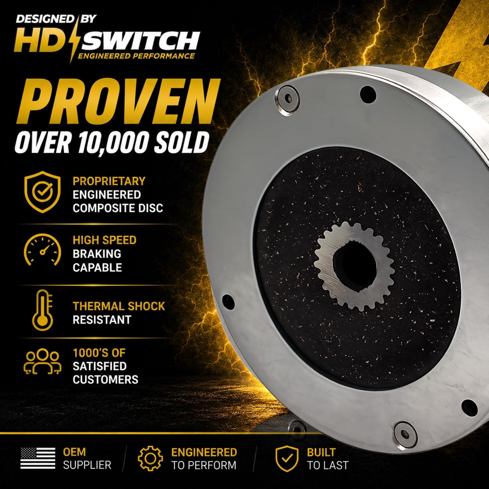 Amazon.com: HD Switch Improved High Performance Motor Brake fits