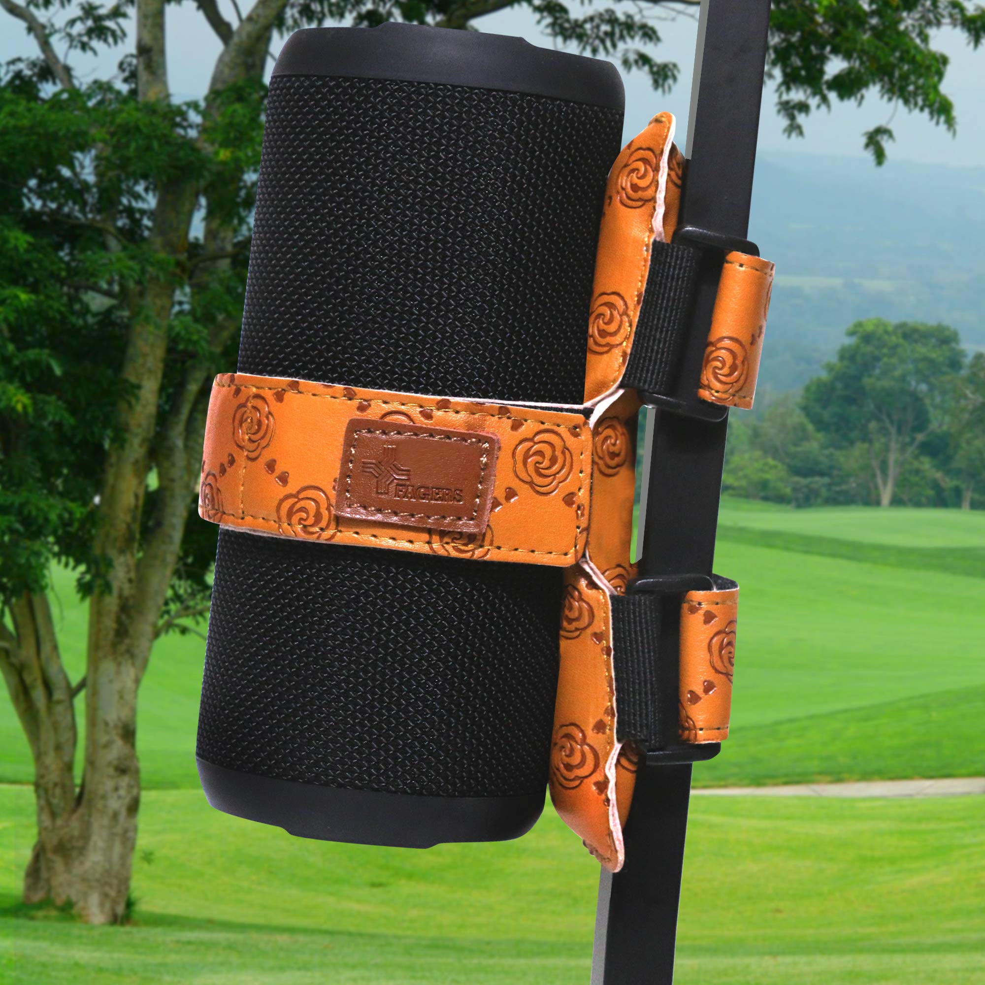 Buy FAGERS Portable Speaker for Golf Cart Railing, Adjustable Speaker